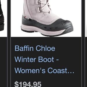 Baffin Chloe Boots Size 10